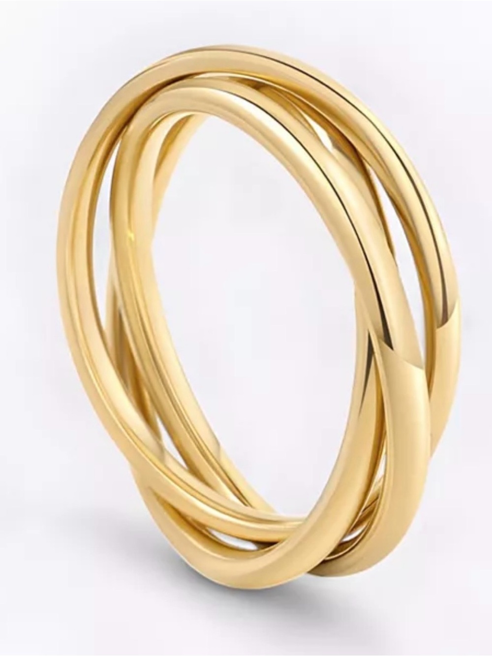 Dainty Interlocking Fidget Ring